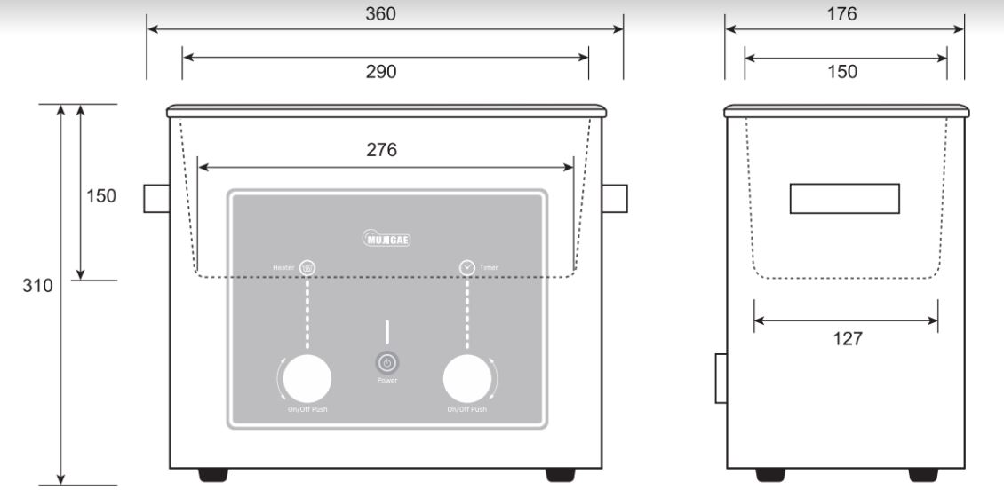 Máy rửa siêu âm SD-251H d